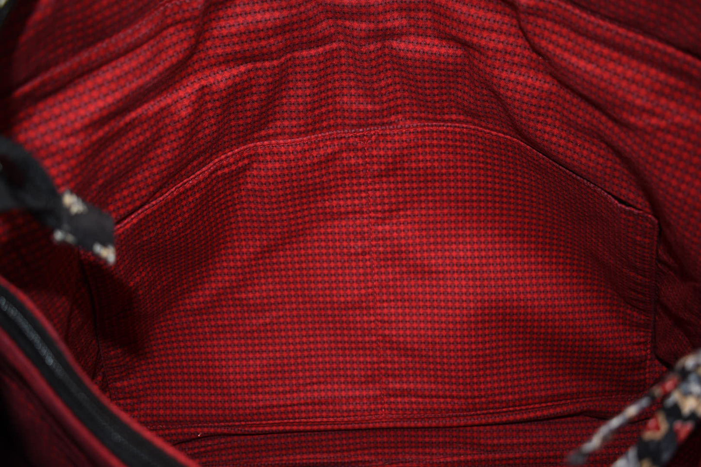 Vera Bradley Laptop Work Tote Bag in "Classic Black" Pattern