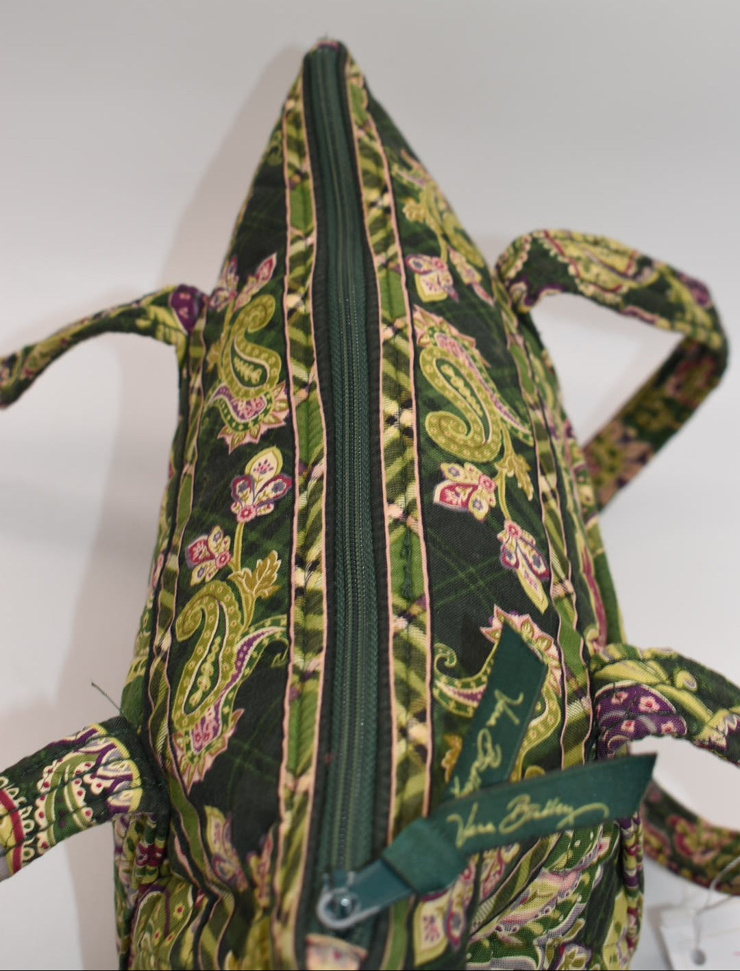 Vera Bradley Large Betsy Shoulder Tote Bag in "Chelsea Green" Pattern