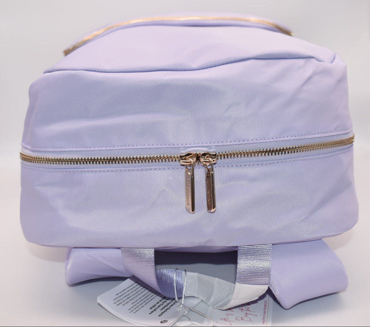 Lululemon Everywhere 22L Metal Hardware Backpack in Lavender & Gold