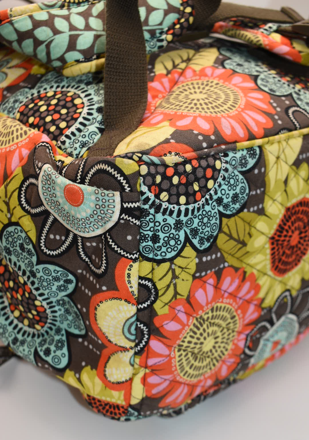 Vera Bradley Campus Backpack in "Flower Shower" Pattern