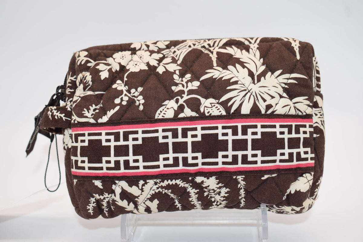 Vera Bradley Medium Cosmetic Bag in "Imperial Toile" Pattern