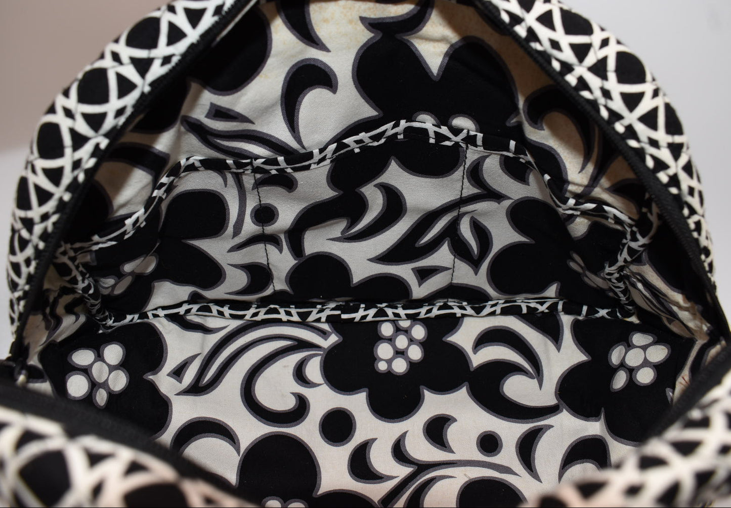 Vera Bradley Bowler Bag in "Night and Day Geo" Pattern