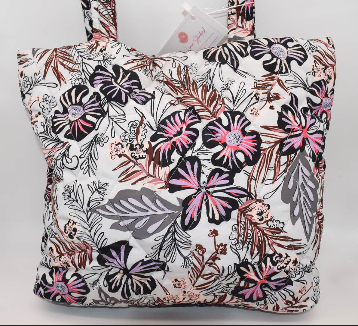 Vera Bradley Ultralight Tote Bag in Sun Washed Tropical