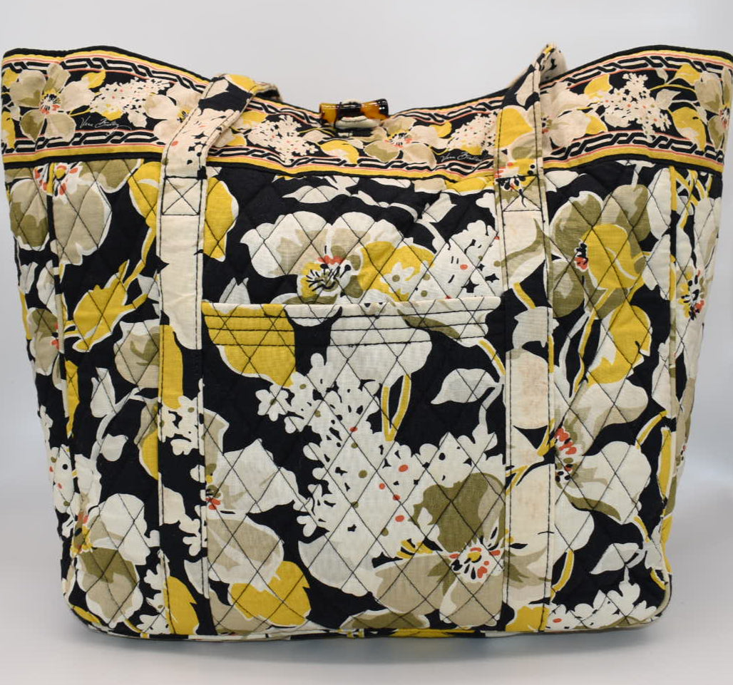 Vera Bradley Laptop Tote Bag in "Dogwood" Pattern