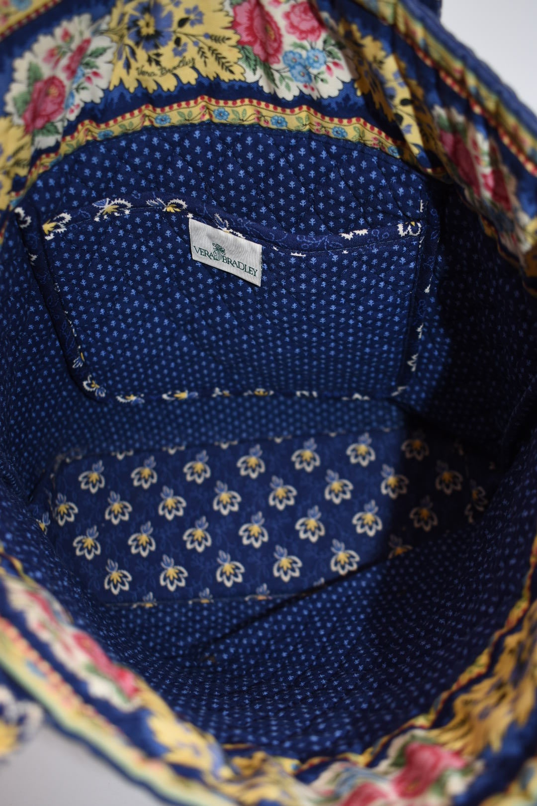 Vera Bradley Everyday Tote Bag in "Maison Blue" Pattern