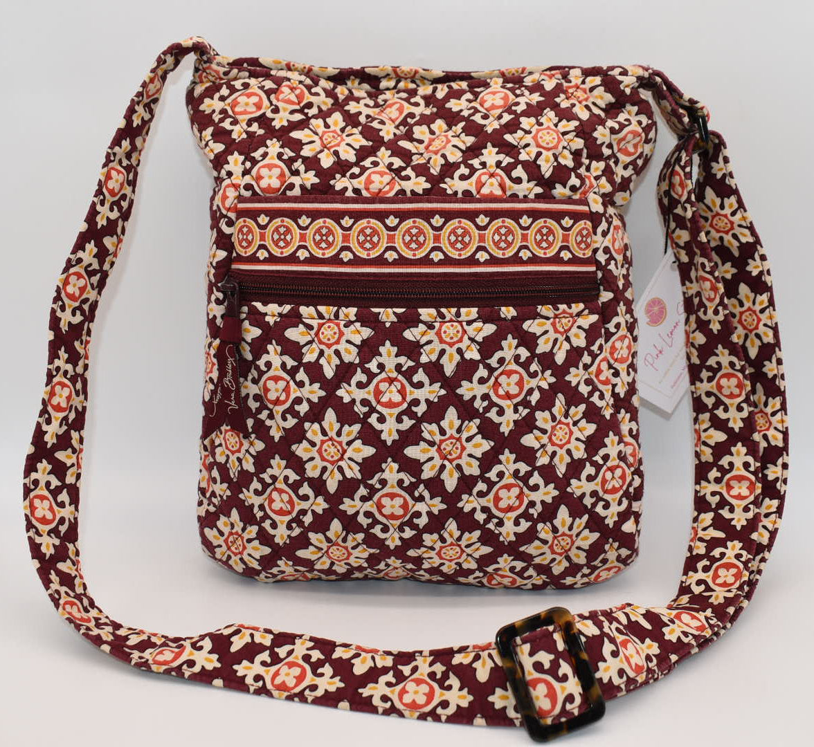 Vera Bradley Hipster Crossbody Bag (Retired Style) in "Medallion - 2006" Pattern