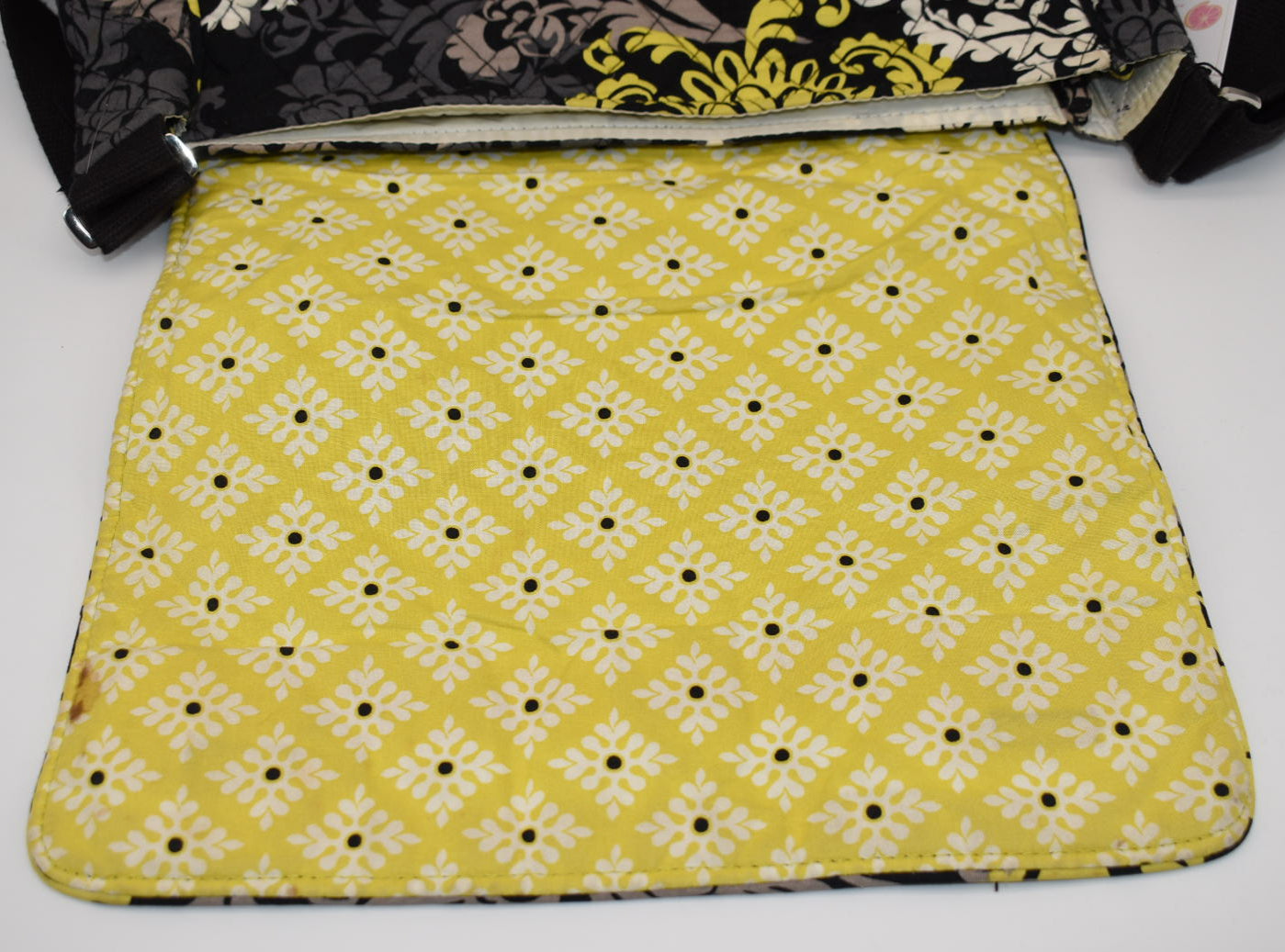 Vera Bradley Messenger Baby Bag in "Baroque" Pattern