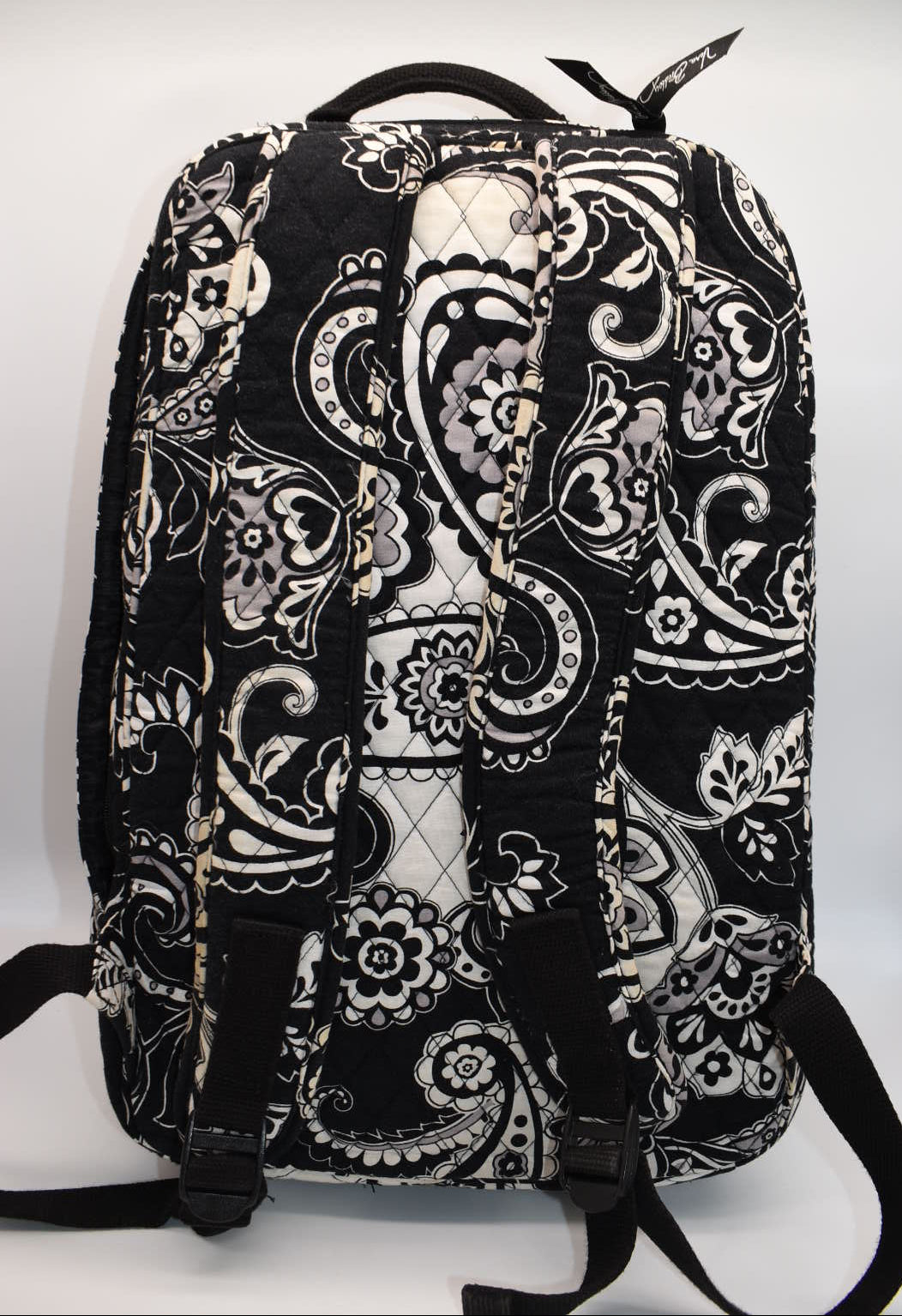 Vera Bradley XL Campus Tech Backpack in "Midnight Paisley" Pattern
