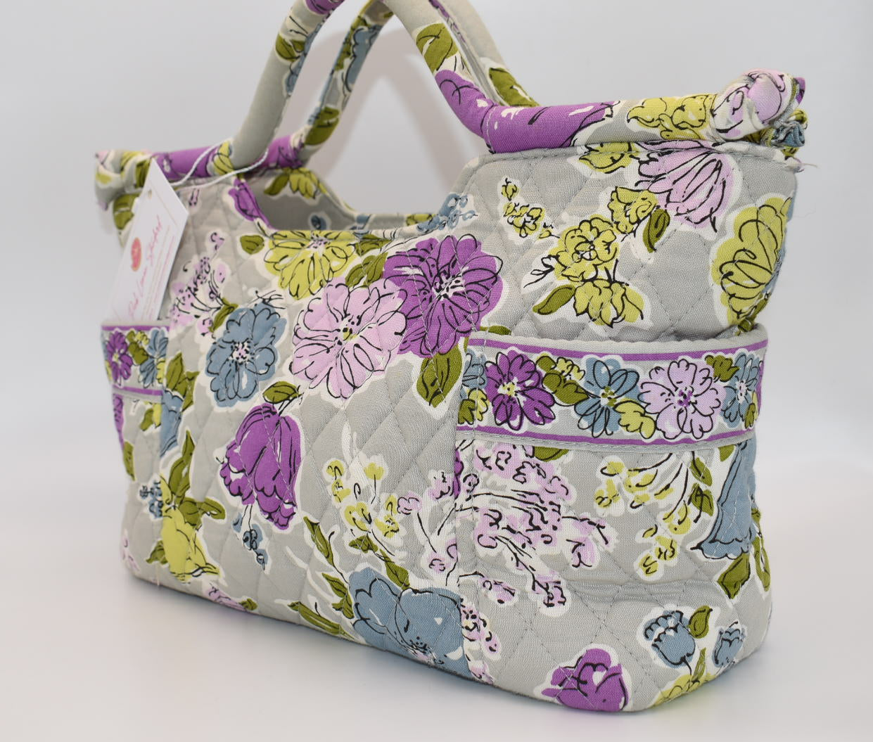 Vera Bradley Gabby Tote Bag in "Watercolor" Pattern