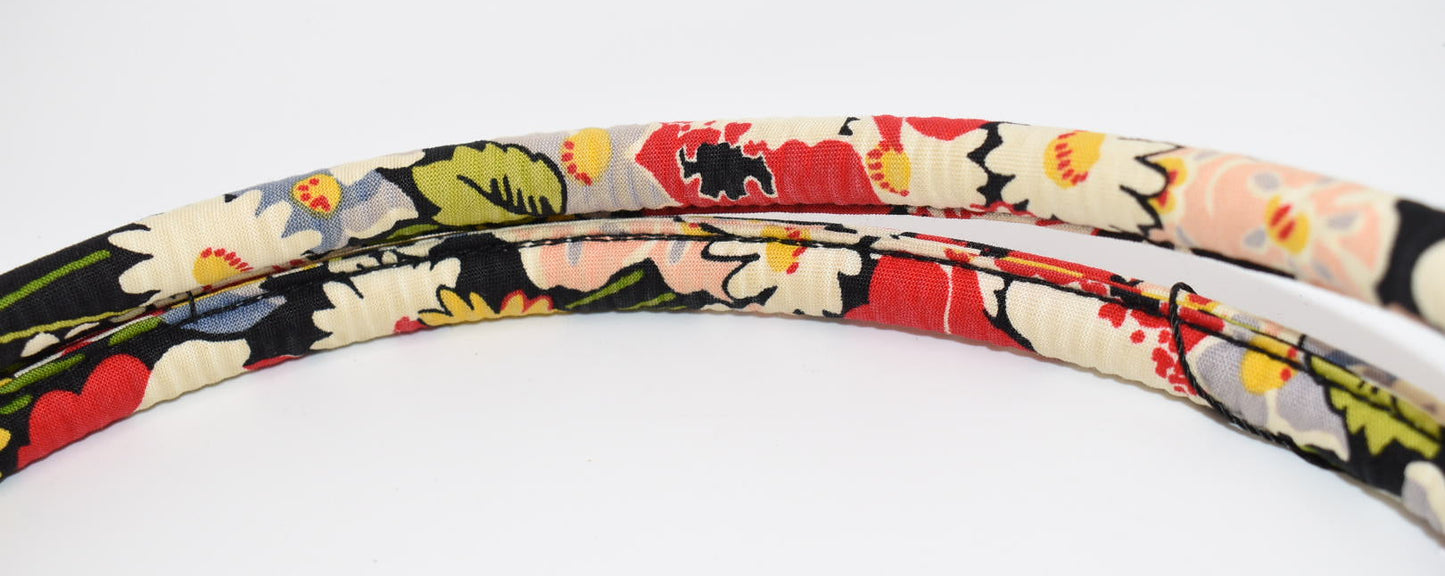 Vera Bradley Large Angled Tote Bag in "Poppy Fields" Pattern