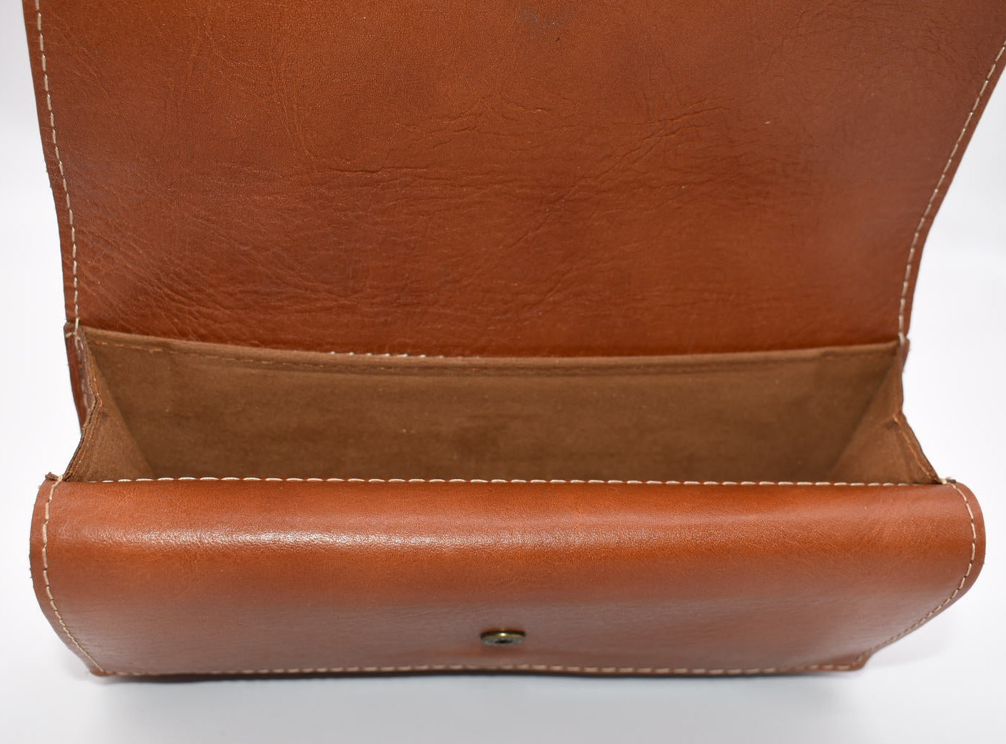 Patricia Nash Leather Trifold Wallet in Heritage Tan