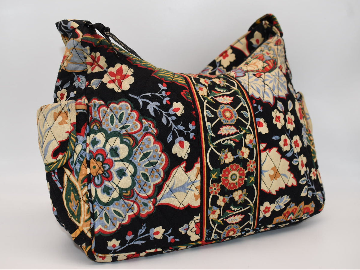 Vera Bradley On The Go Convertible Shoulder Bag in "Versailles" Pattern