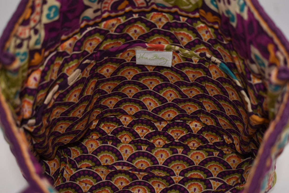 Vera Bradley Everyday Tote Bag in "Plum Crazy" Pattern