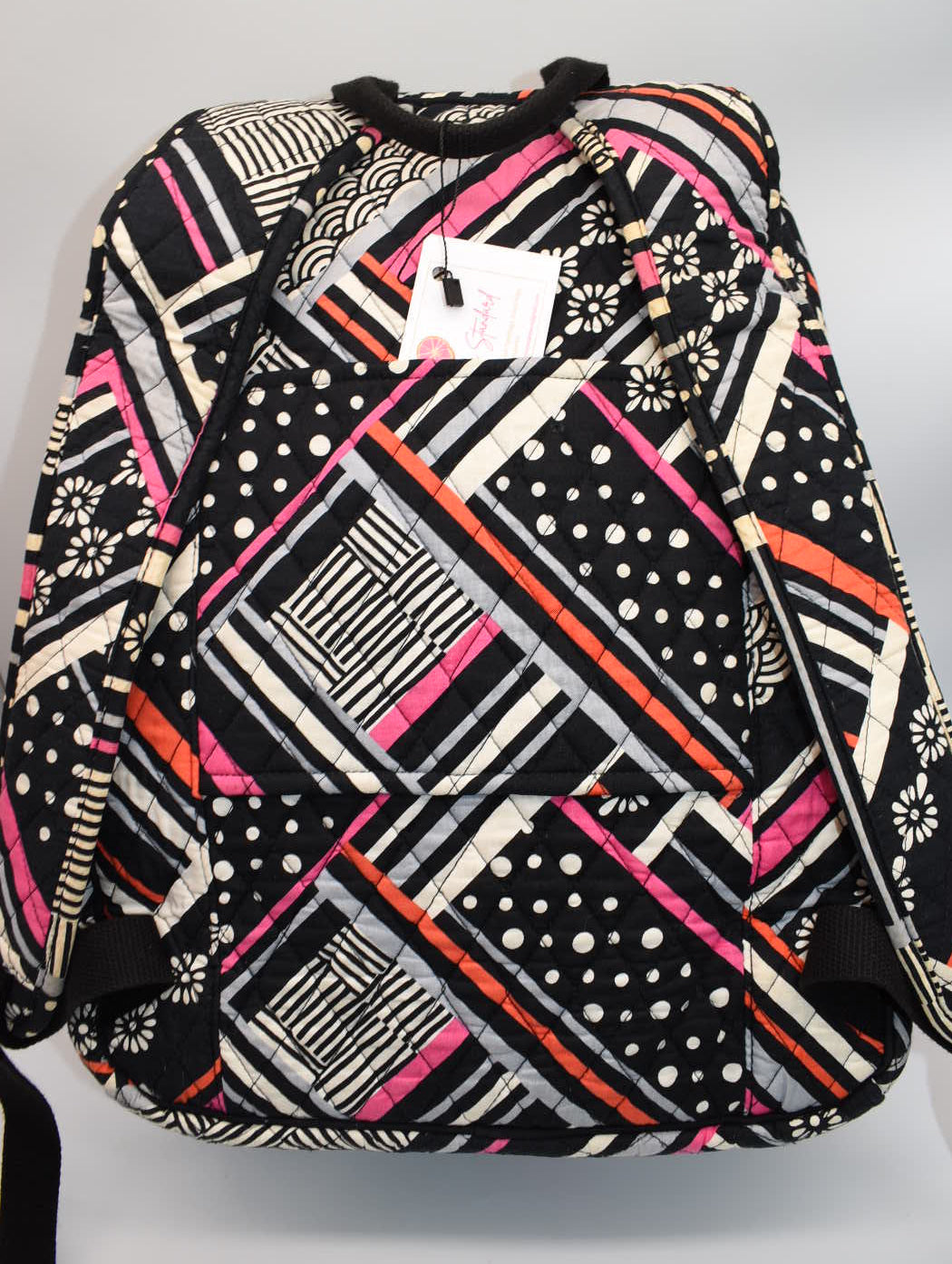 Vera Bradley Campus Tech Backpack in "Northern Stripes" Pattern