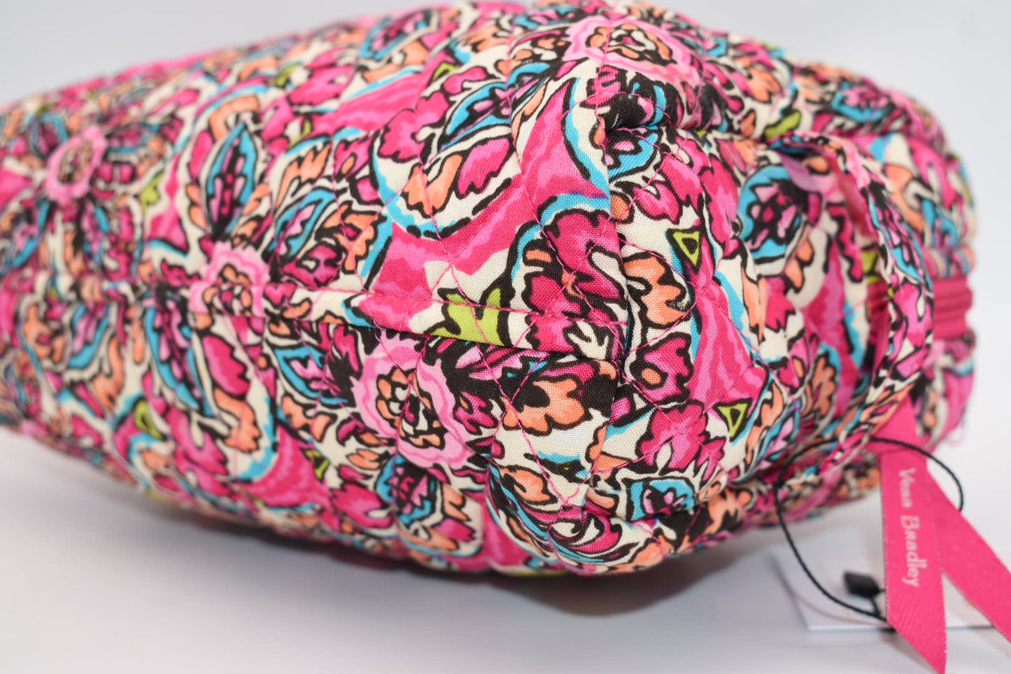 Vera Bradley Large Cosmetic/ Toiletry Bag in "Sunburst Floral" Pattern