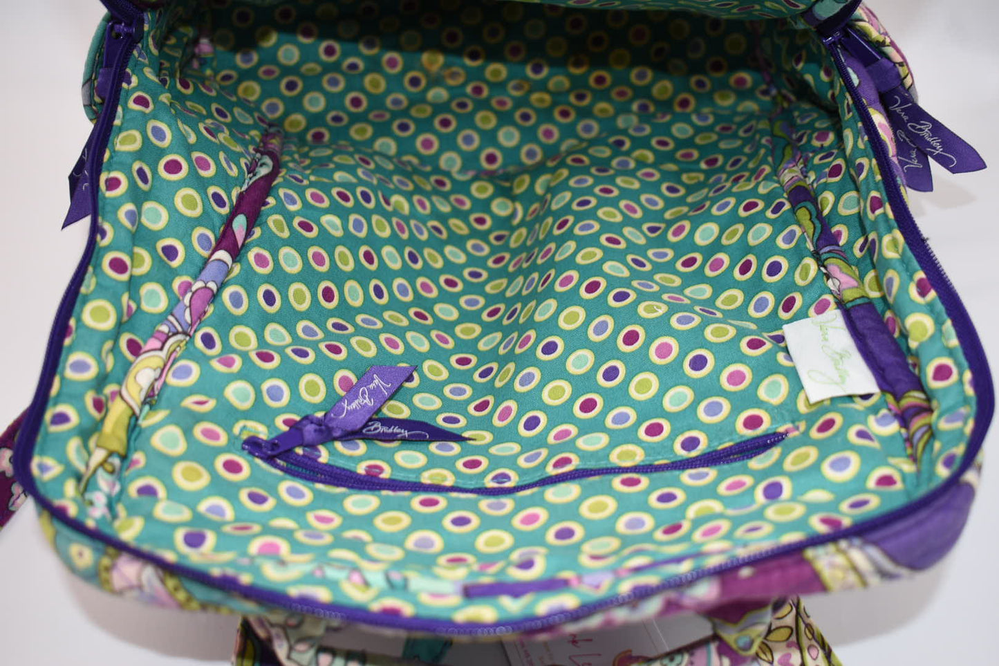 Vera Bradley Ultimate Quilted Cotton Backpack in "Heather" Pattern