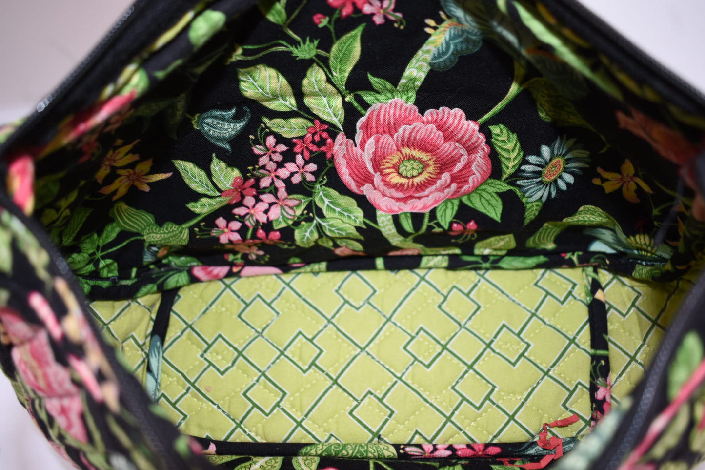 Vera Bradley Hobo Shoulder Bag in "Botanica" Pattern