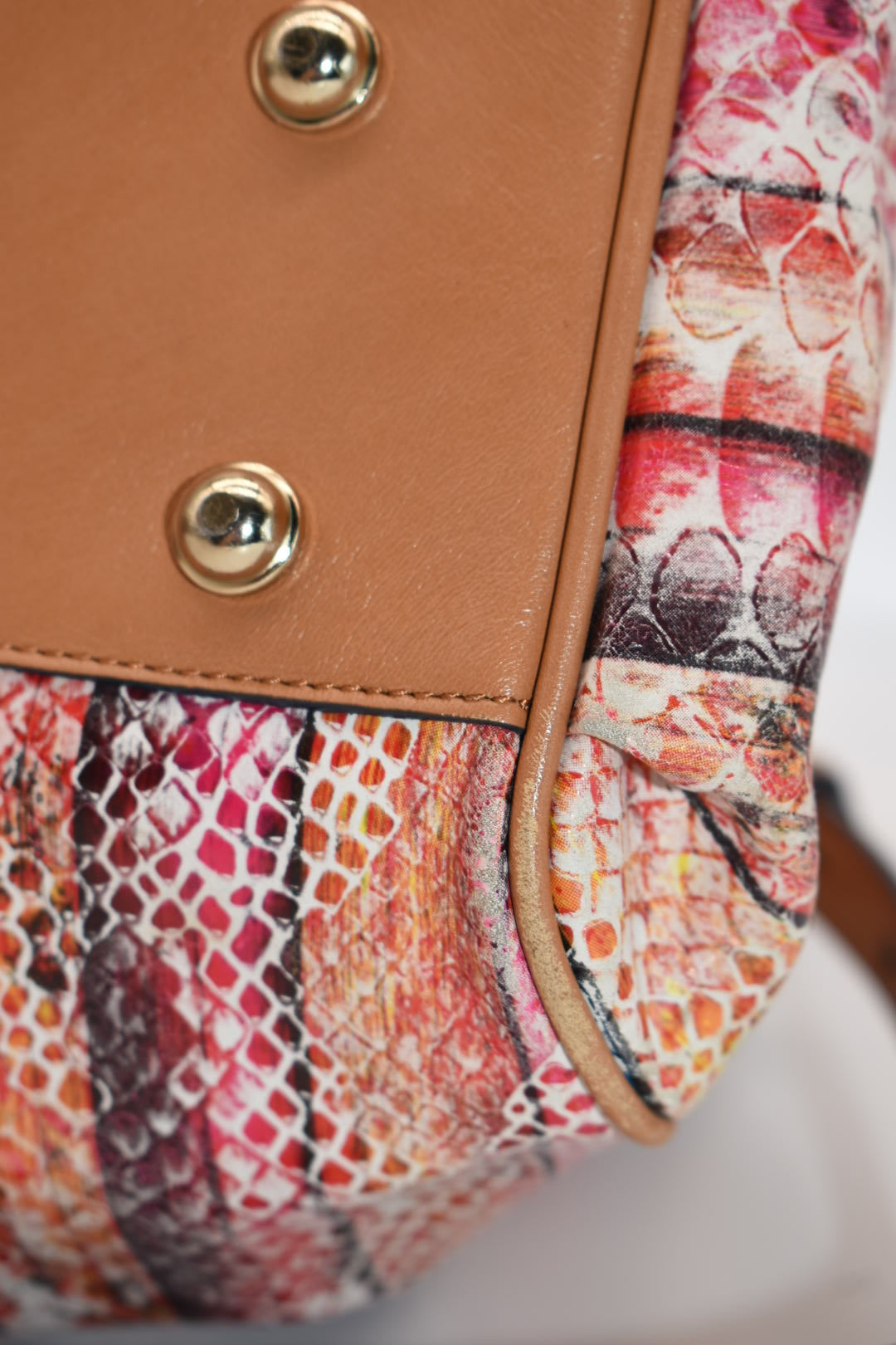 Brahmin Elisa Hobo Satchel Bag in "Dove Coronado"