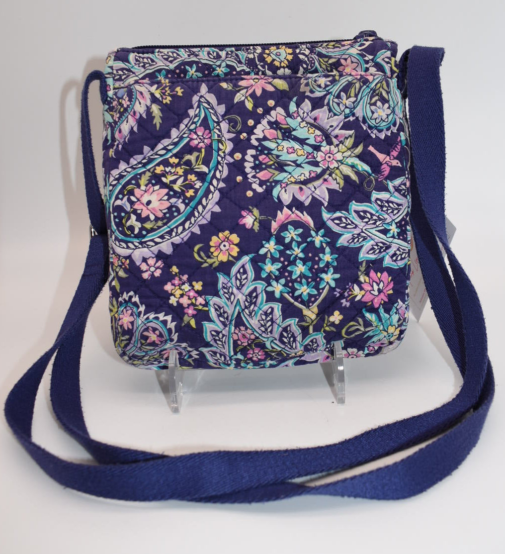 Vera Bradley RFID Mini Hipster Crossbody Bag in "French Paisley" Pattern