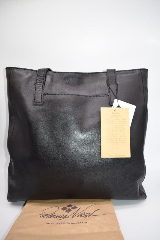 Patricia Nash Viana Tote Bag in Heritage Black
