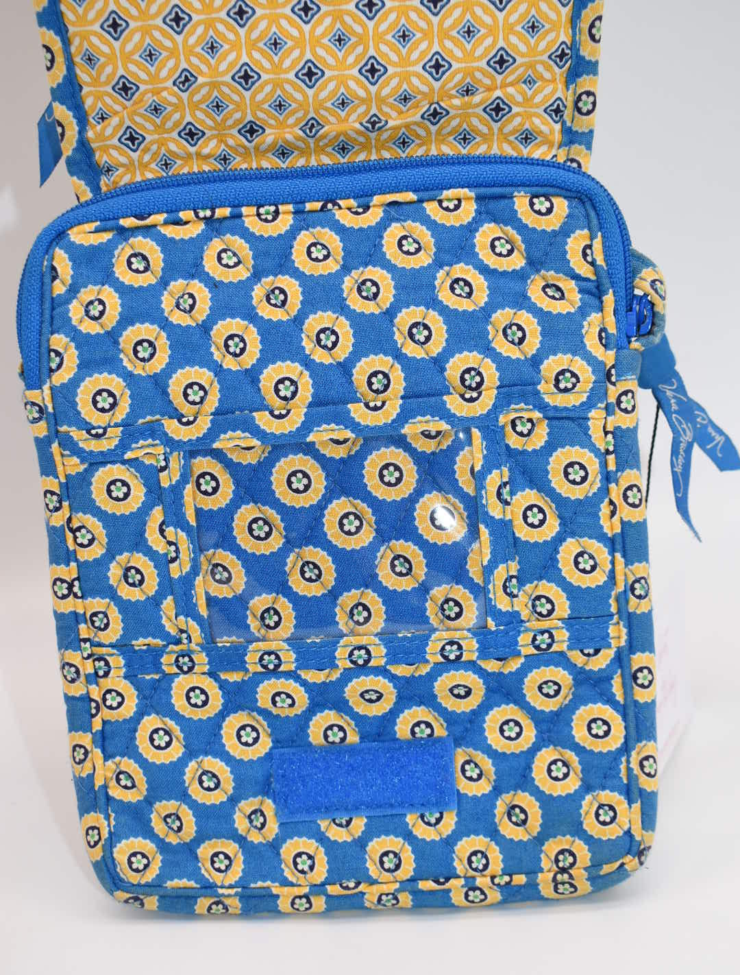 Vera Bradley Mini Hipster Crossbody Bag in "Riveria Blue" Pattern