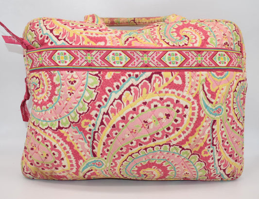 Vera Bradley Laptop / Work Bag in "Capri Melon" Pattern