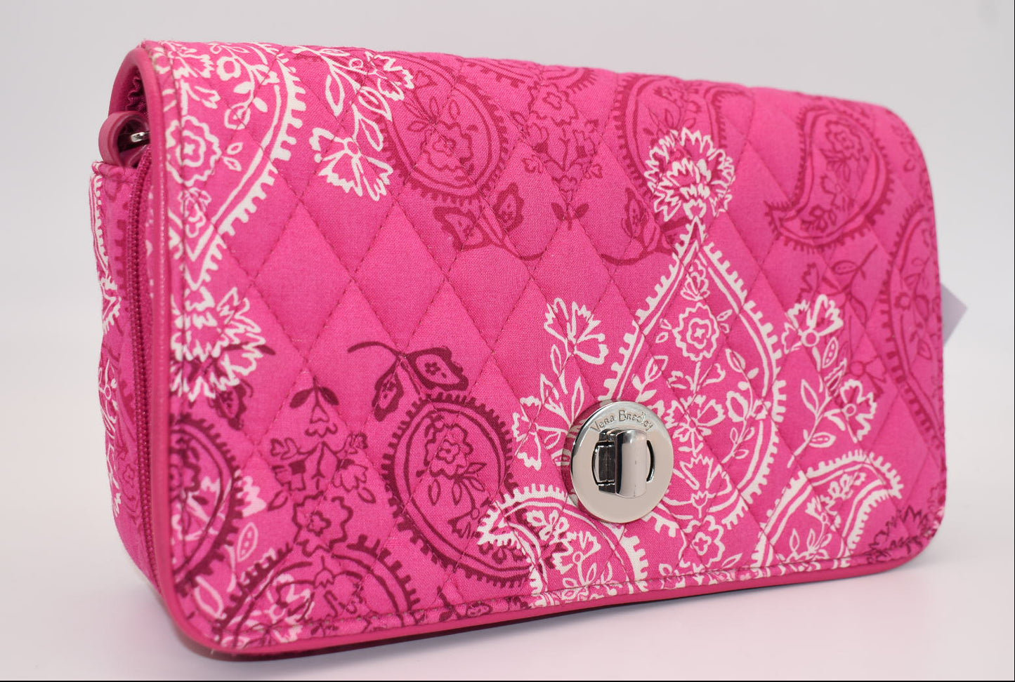 Vera Bradley Turnlock Crossbody Bag in Stamped Paisley