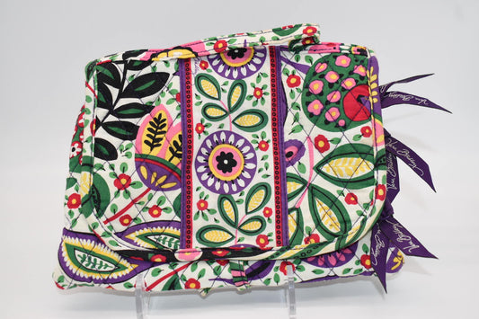 Vera Bradley Small Cosmetic & Toiletry Travel Organizer in "Viva La Vera" Pattern