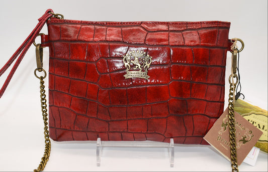 Pratesi Rufina K253/23 Shoulder Bag in Cow Leather - King Cherry