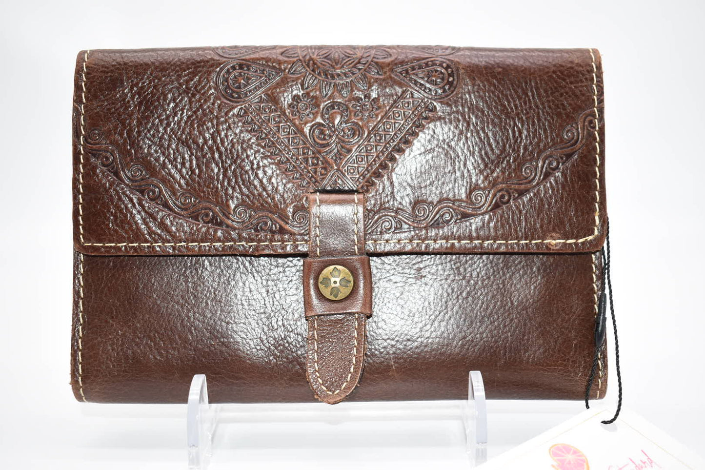 Patricia Nash Large Tooled Leather Wallet