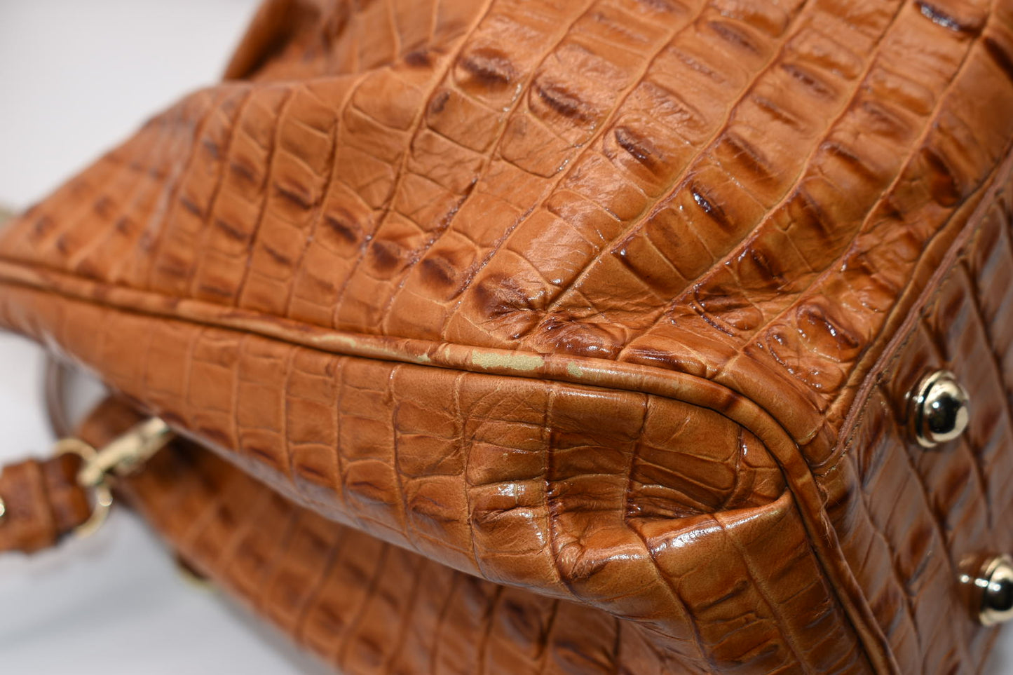 Brahmin Elisa Hobo Bag in Dark Rum Melbourne