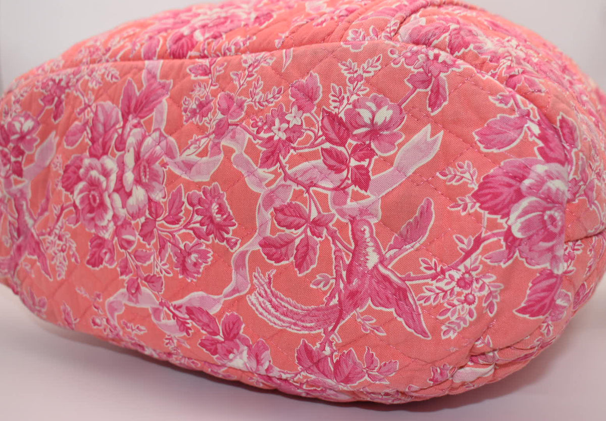 Vera Bradley Large Vera Tote Bag in "Hope Toile" Pattern