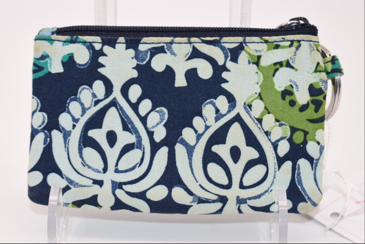 Vera Bradley Zip ID Case in "Caribbean Sea" Pattern