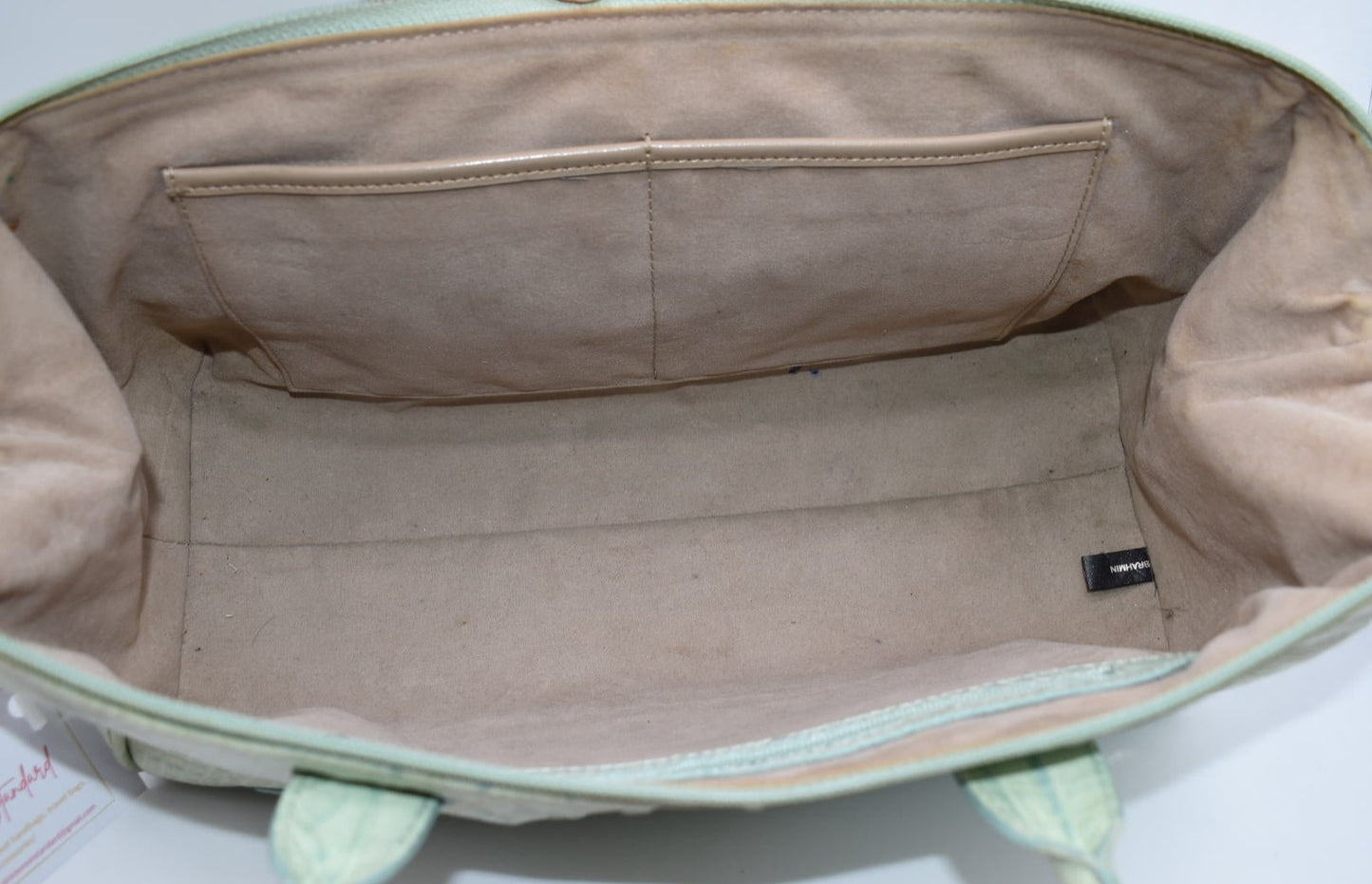 Brahmin Vintage Leather Shoulder Bag