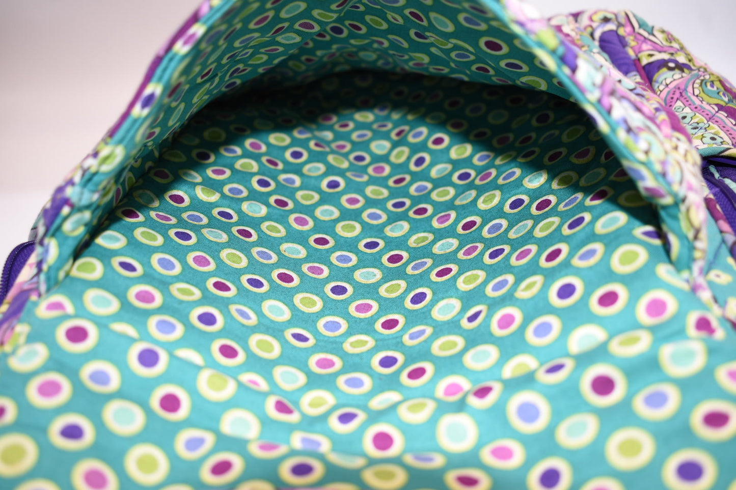 Vera Bradley Ultimate Quilted Cotton Backpack in "Heather" Pattern