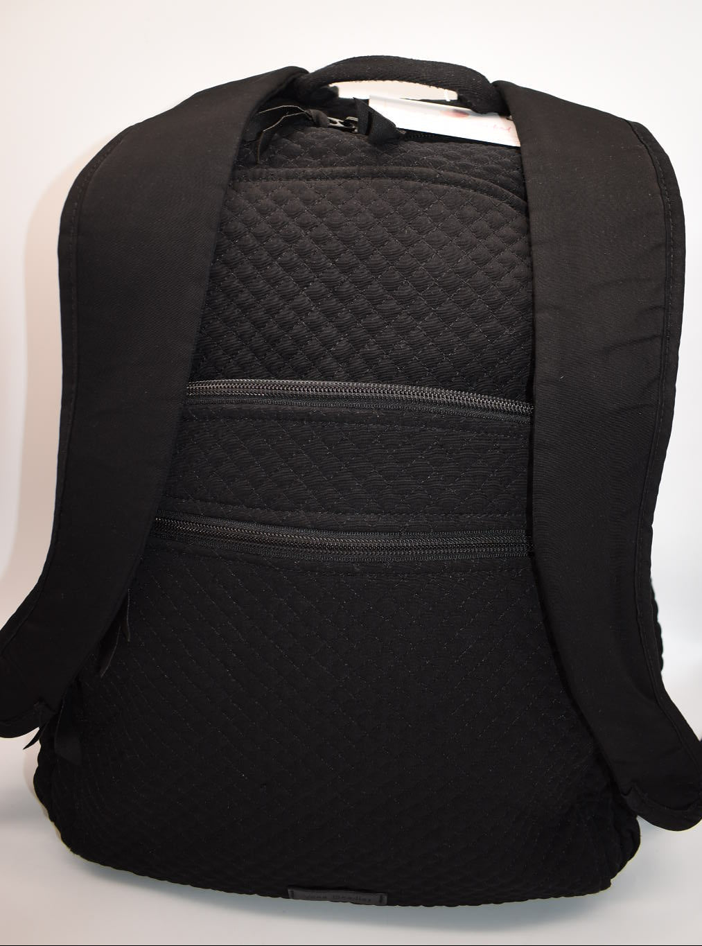 Vera Bradley Microfiber Campus Backpack in Black