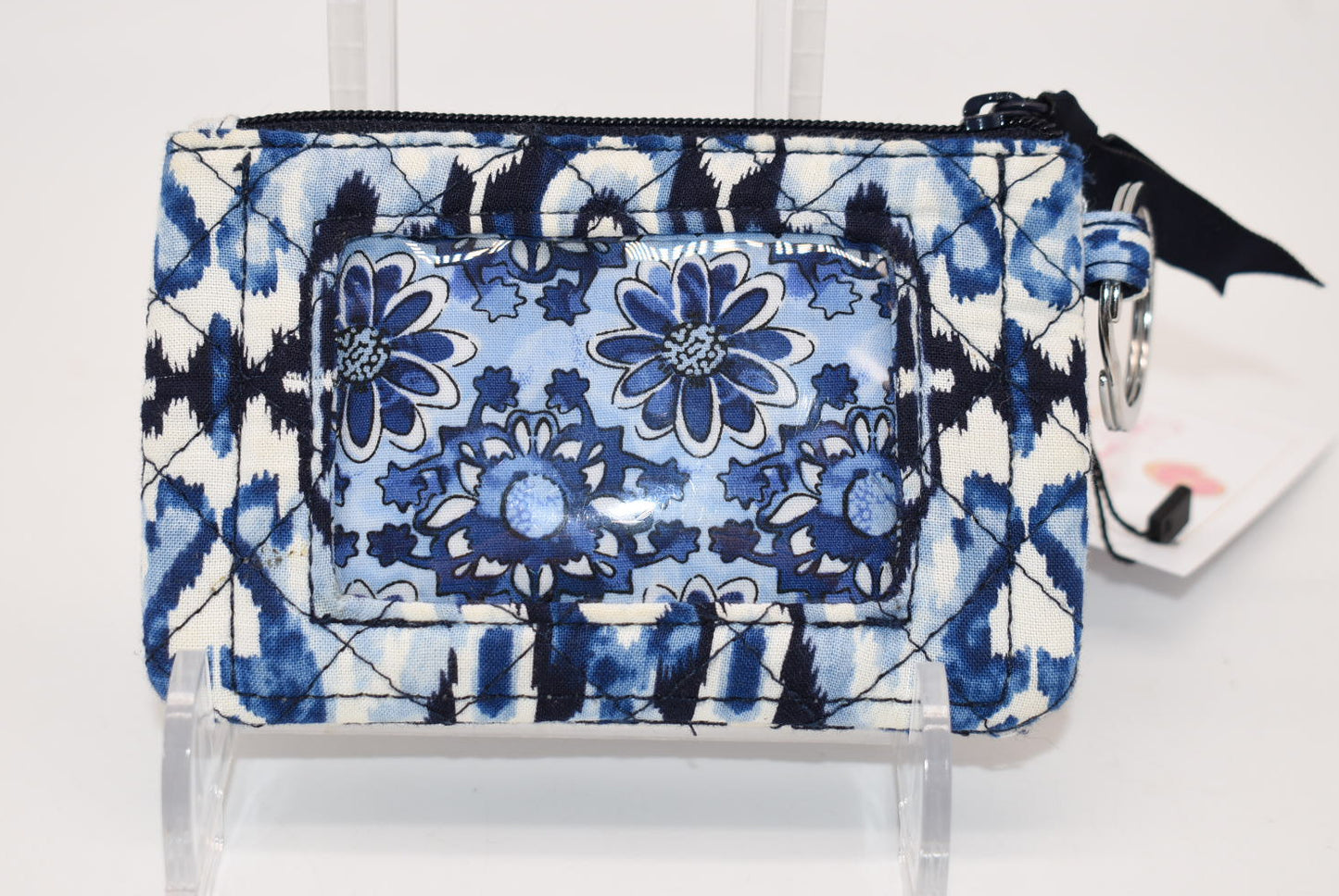 Vera Bradley Zip ID Case in "Ikat Island" Pattern