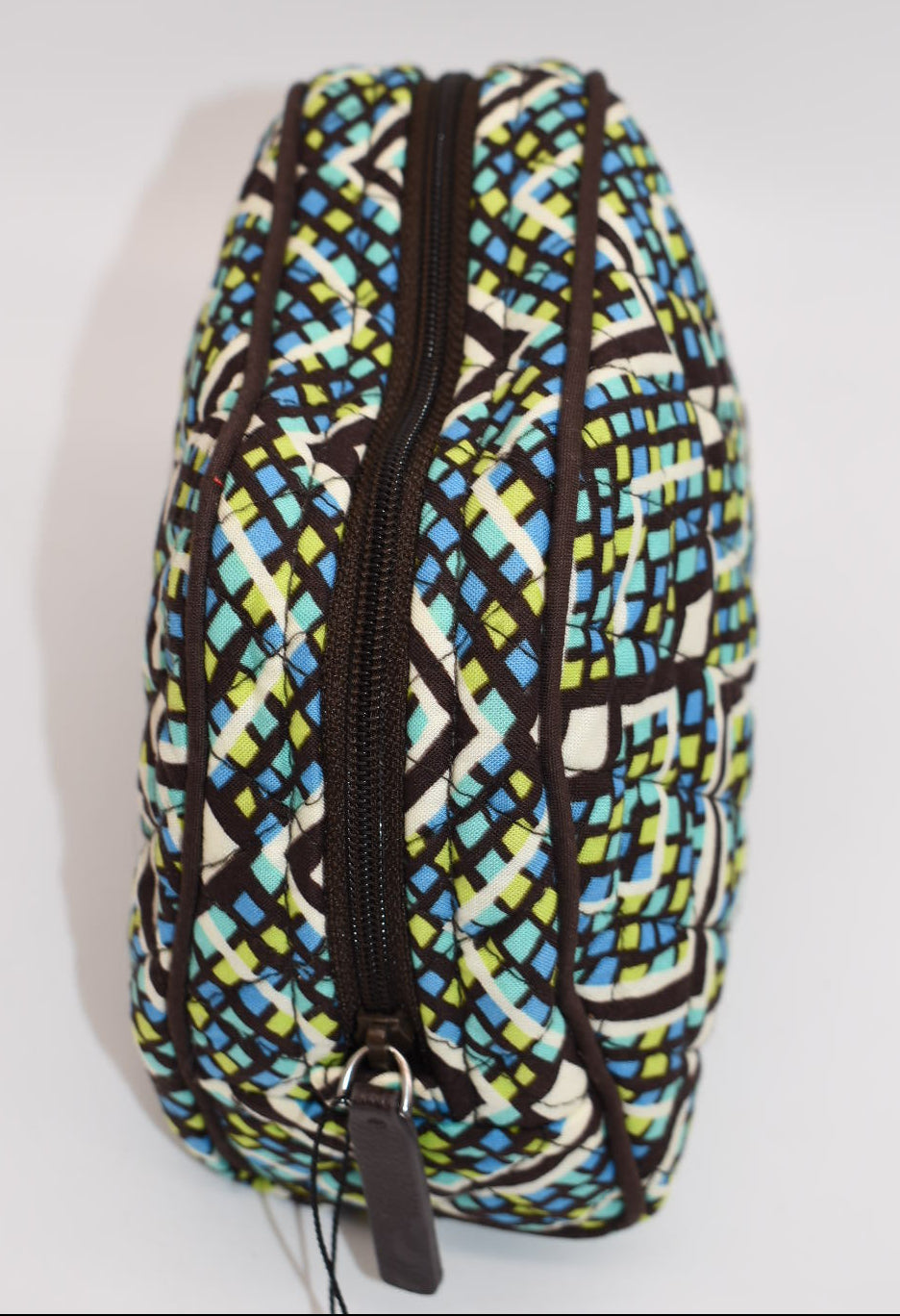 Vera Bradley Medium Cosmetic Zip Bag in "Rain Forest" Pattern