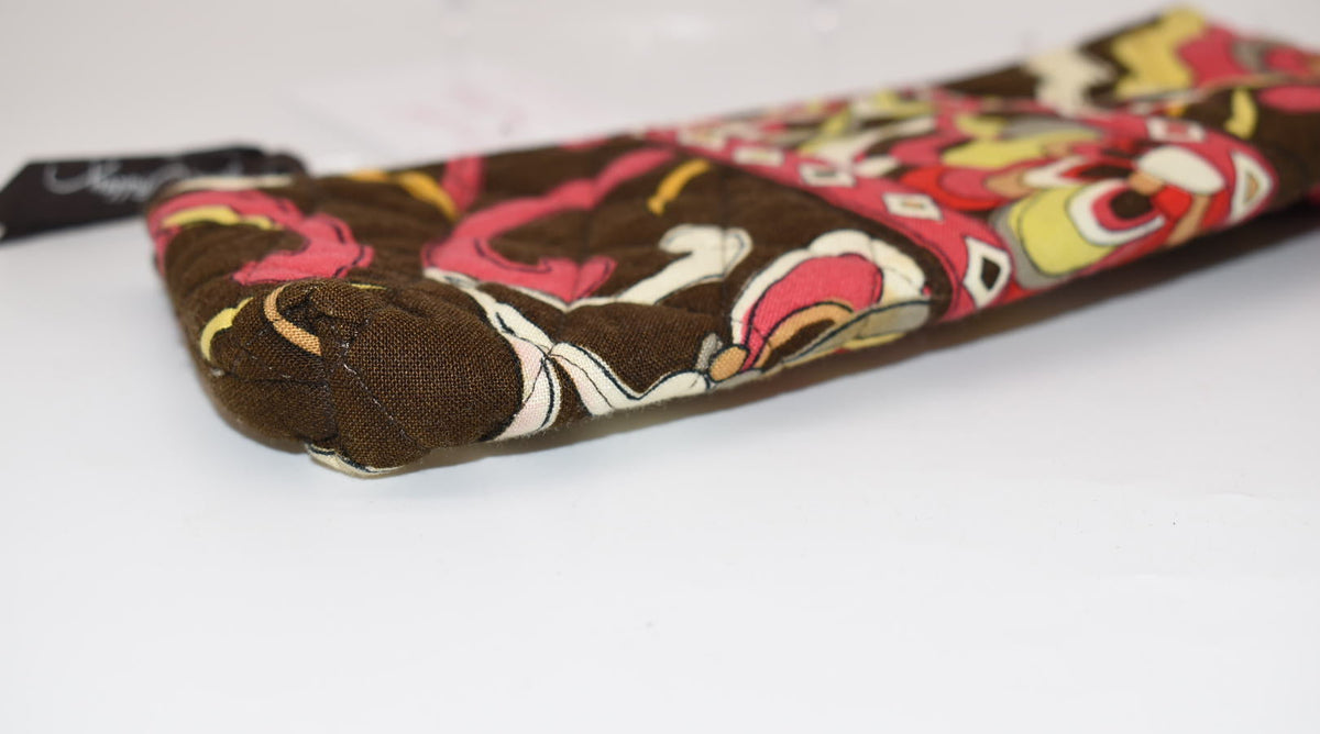 Vera Bradley Cosmetic Brush and Pencil Zip Pouch in "Pucchini" Pattern