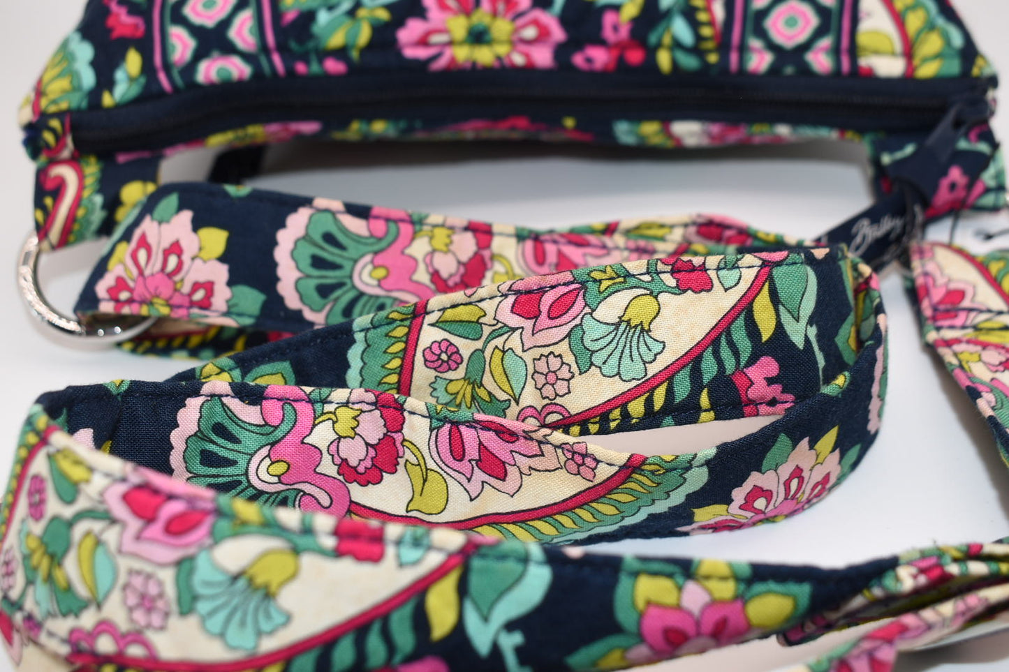 Vera Bradley Hipster Crossbody Bag "Petal Paisley" Pattern