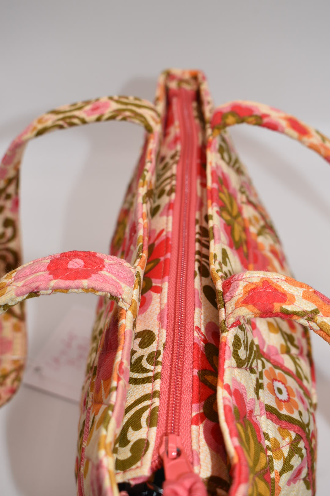 Vera Bradley Mandy Shoulder Tote Bag in "Folkloric" Pattern