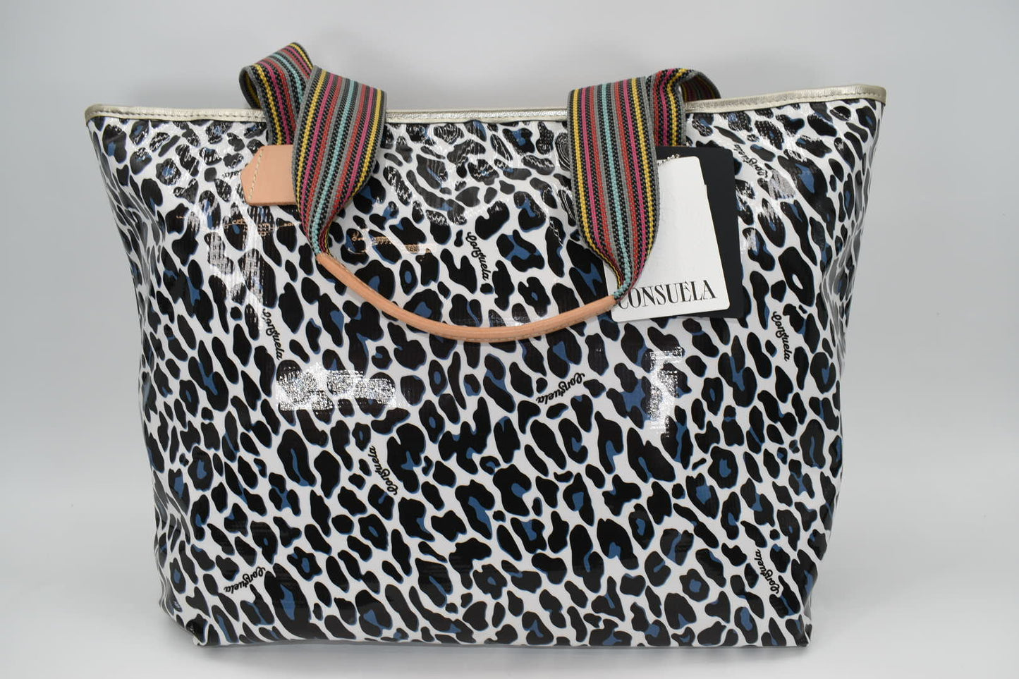 Consuela Snow Jag Travel Zipper Tote Bag