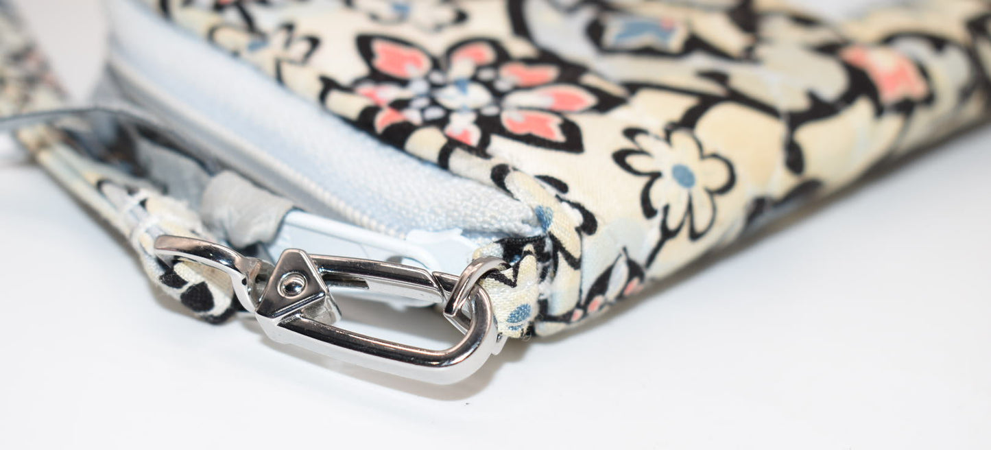 Vera Bradley RFID Accordion Wristlet in "Lisbon Medallion" Pattern