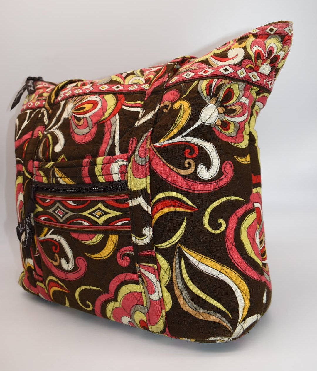 Vera Bradley Villager Tote Bag in "Puccini"Pattern