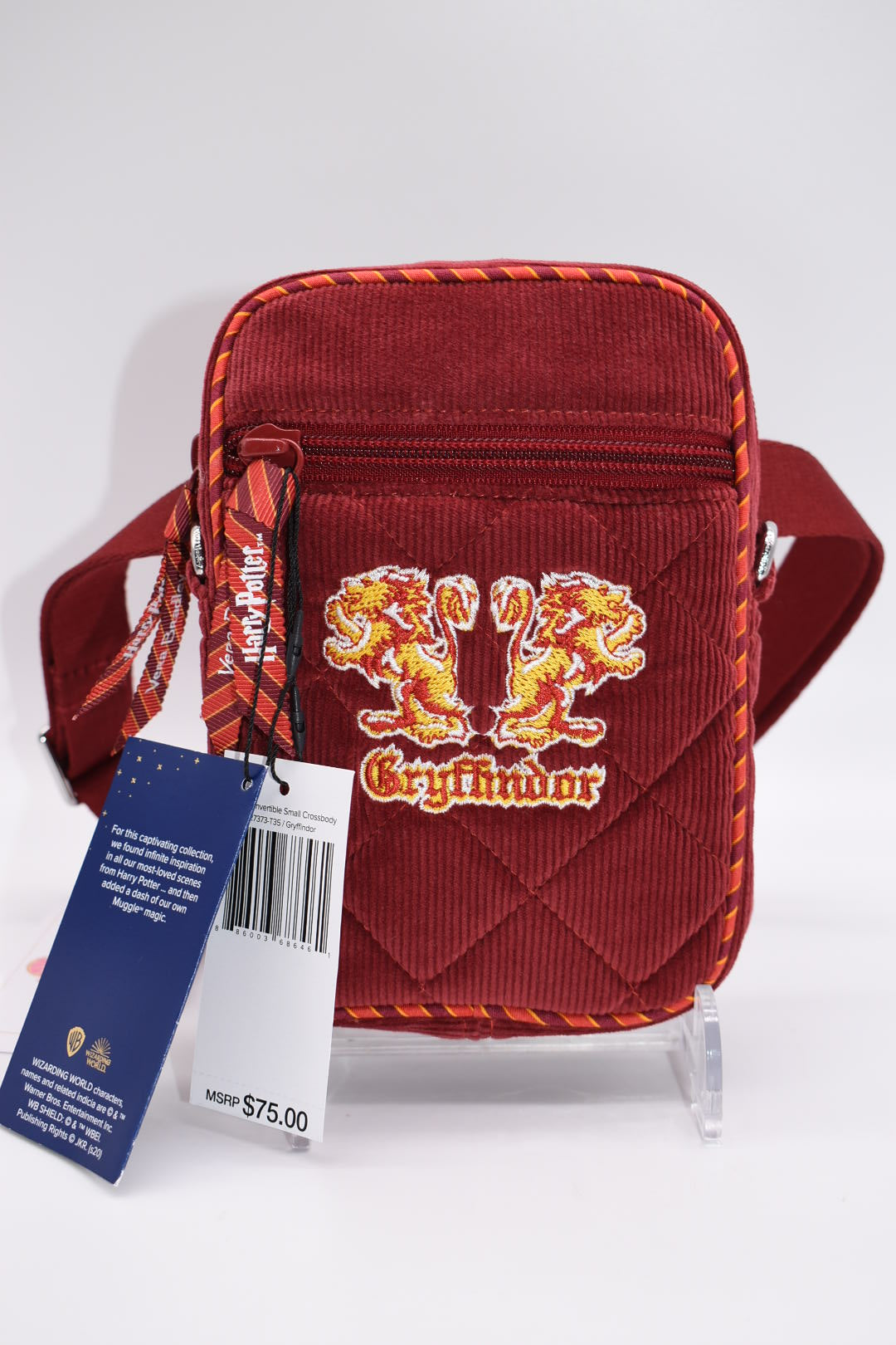 Vera Bradley Harry Potter™ Gryffindor RFID Convertible Crossbody Bag