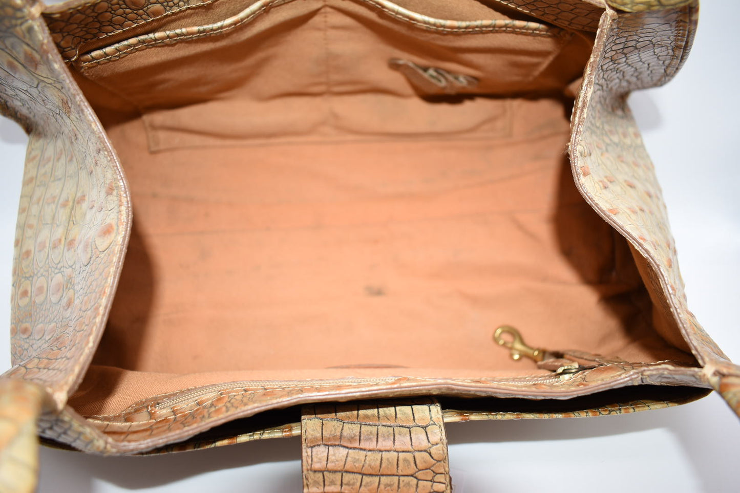 Vintage Brahmin Italian Leather Shoulder Bag