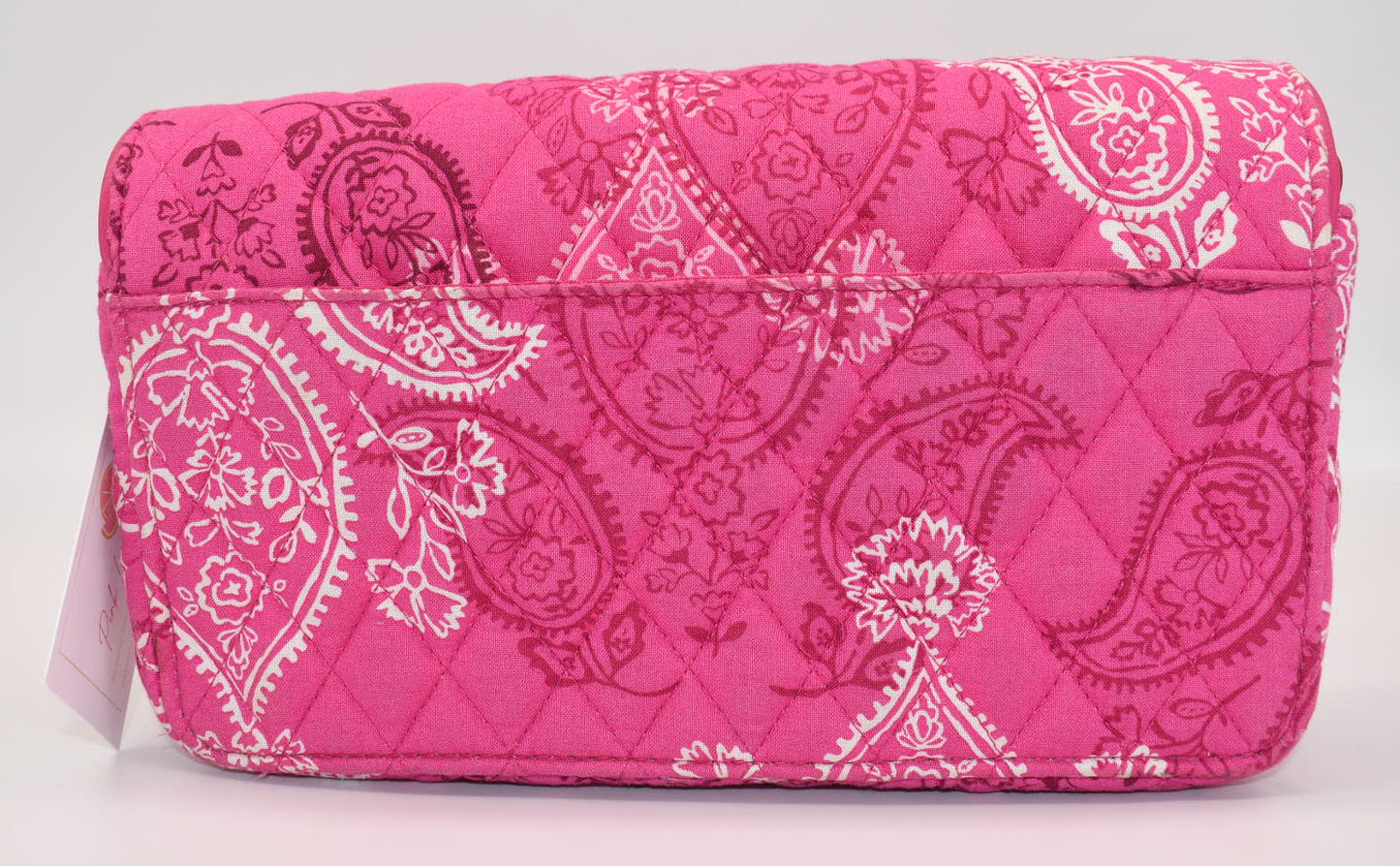 Vera Bradley Turnlock Crossbody Bag in Stamped Paisley