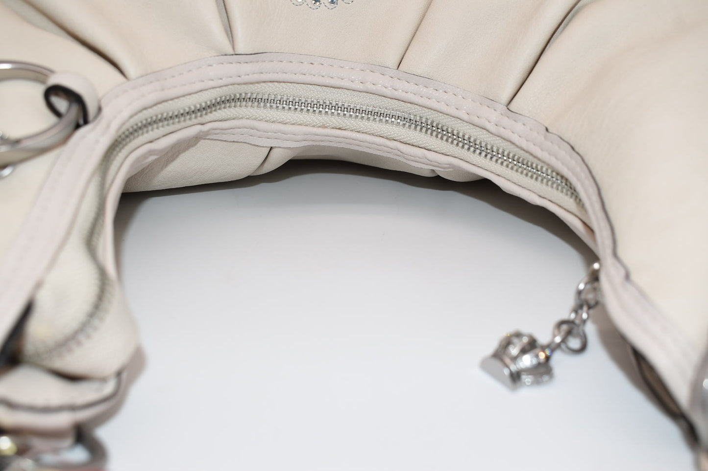 Juicy Couture Crown Hobo Shoulder Bag in "Crystal" Color