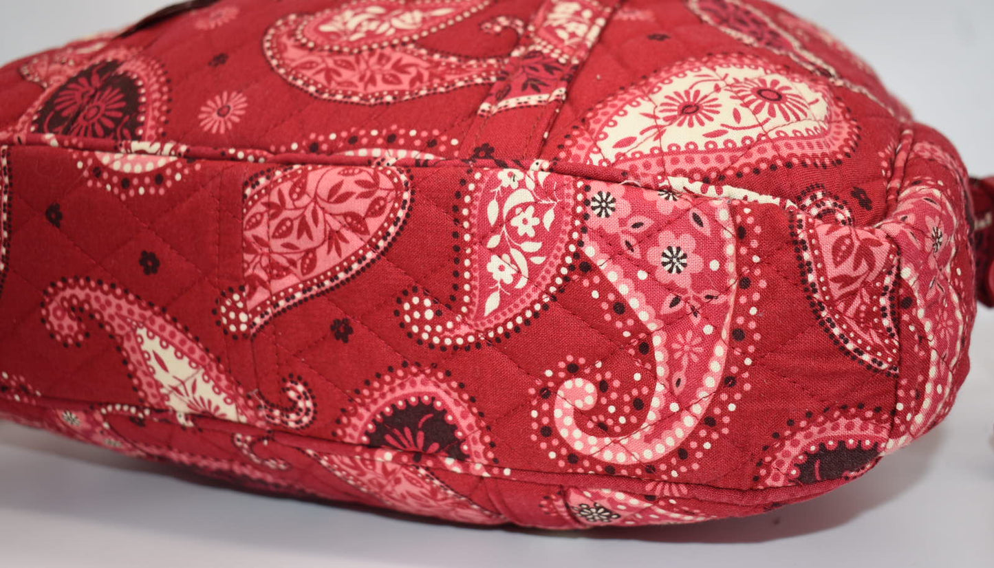 Vera Bradley Laptop/Commuter Bag in "Mesa Red" Pattern