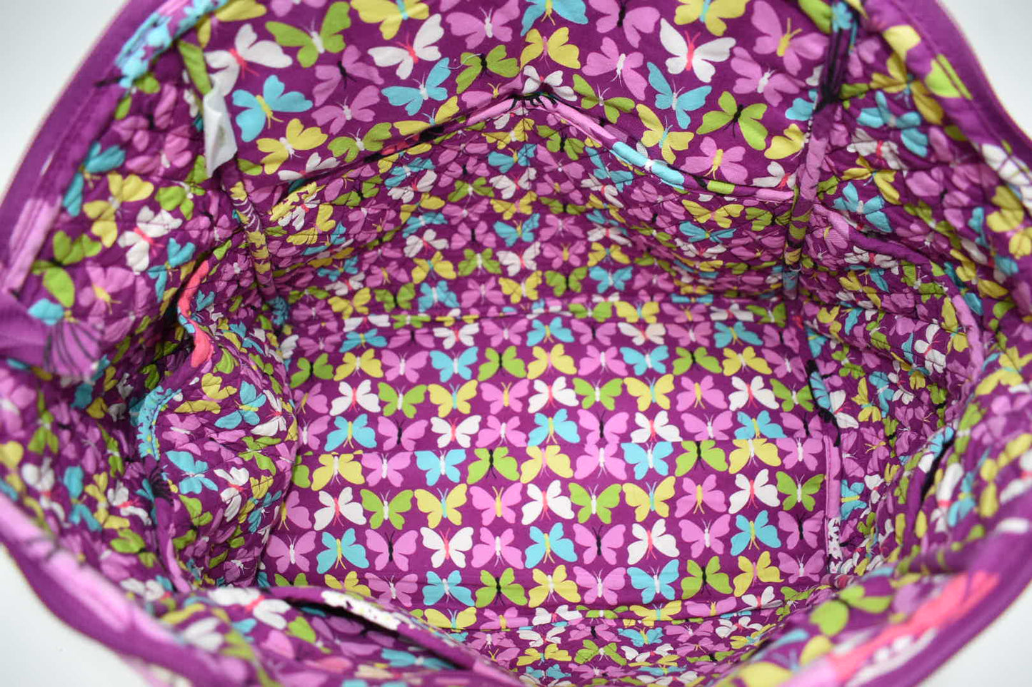 Vera Bradley Weekender Travel Tote Bag in "Flutterby" Pattern